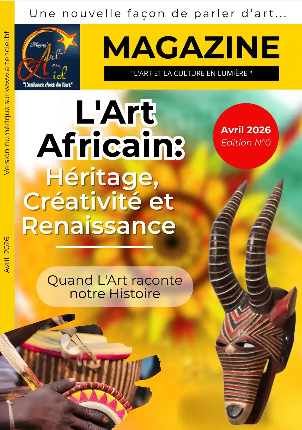 Couverture ART'EN CIEL — Édition Zéro